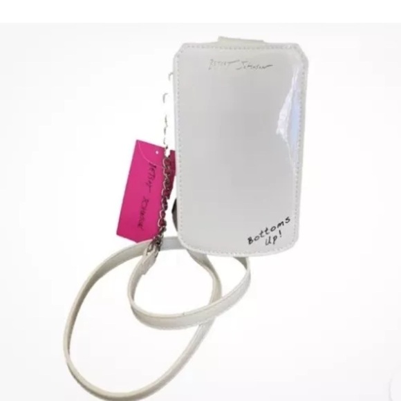 🍹🍸NWT-Betsey Johnson Spritz GIRLS JUST WANT TO HAVE RUM Crossbody Bag🍹🍸 - Picture 4 of 8